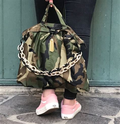 borsa prada mimetica
